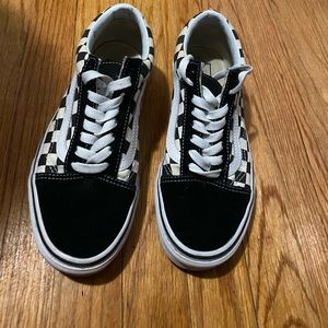 Checkered Vans